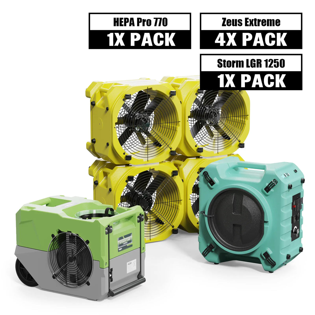 Alorair Professional Dehumidifiers — LGR1250B, Zeus Extreme & Pro770