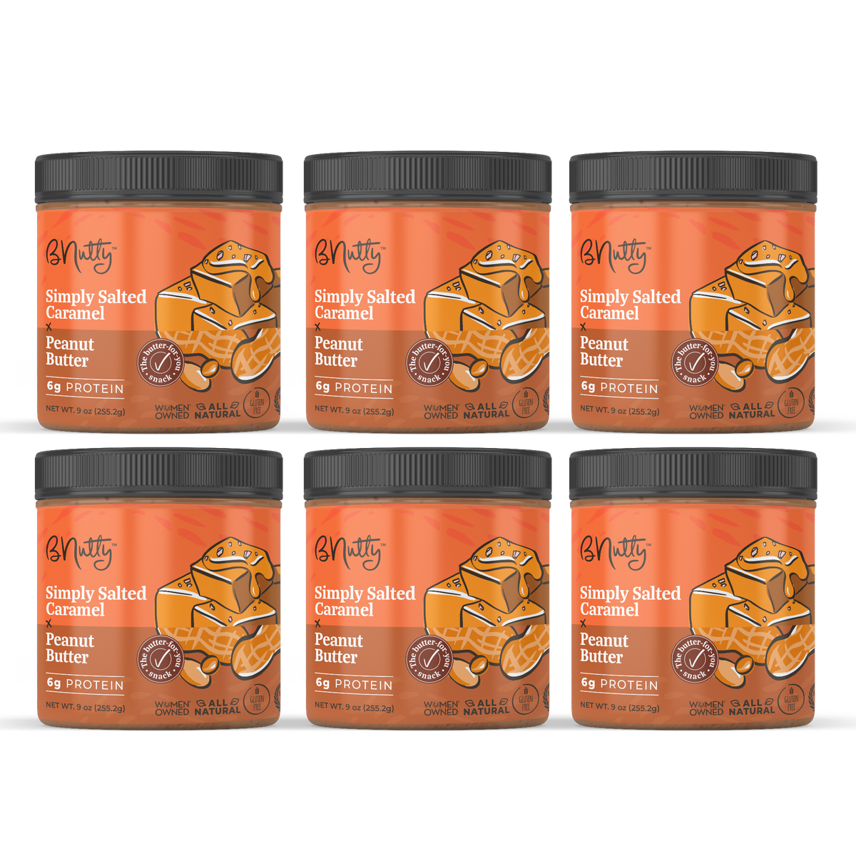 BNutty — Honey Roasted Peanut Butter with Creative Mix-Ins