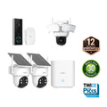 SolarCam D1 Classic Kit + Video Doorbell Pro + Floodlight Cam Pro - 2-Cam Kit + Video Doorbell Pro + Floodlight Cam Pro MegaBDM