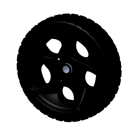 7" Snow Blower Wheel Assembly MegaBDM