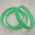 Mantra Luminous Silicone Wristband Source Large Bracelets - 190mm Mahā-Pratisāraḥ Luminous Green MegaBDM