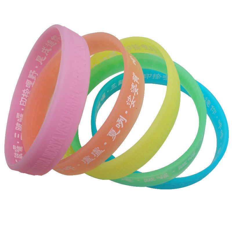 Mantra Luminous Silicone Wristband Source Large Bracelets MegaBDM