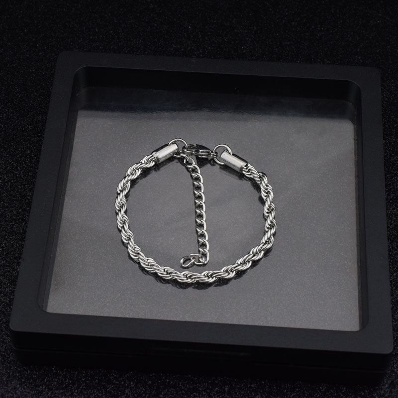 Women's & Men's Little Tuan Pu Campus Hipster Stainless Rings - 621 Bracelet 15 5cm Each MegaBDM