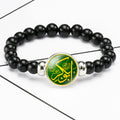 Comfortable Market Theme Time Stone Telescopic Bracelets - 12031512 / 18mm White K MegaBDM