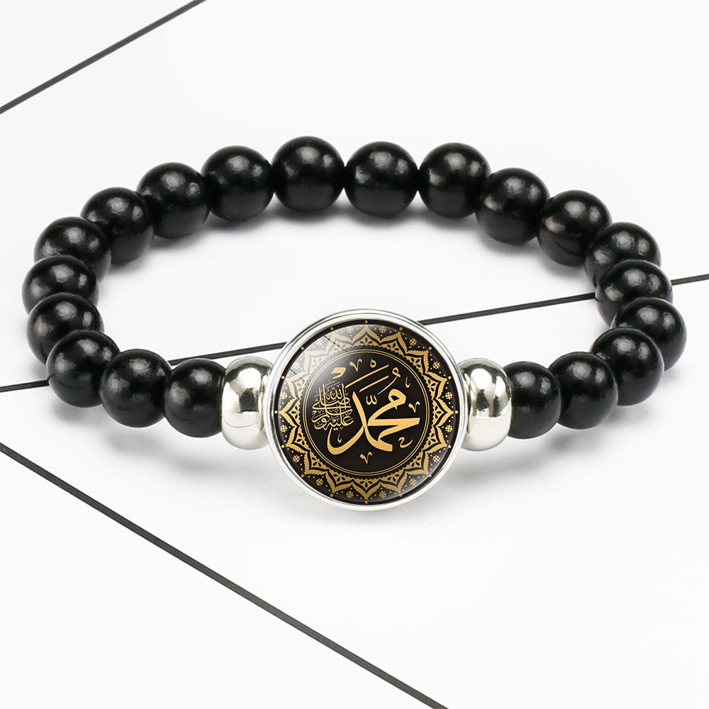 Comfortable Market Theme Time Stone Telescopic Bracelets - 12031501 / 18mm White K MegaBDM
