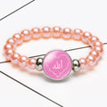 Comfortable Market Theme Time Stone Telescopic Bracelets - 12031514 / 18mm White K MegaBDM