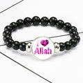 Comfortable Market Theme Time Stone Telescopic Bracelets - 12031513 / 18mm White K MegaBDM