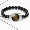Comfortable Market Theme Time Stone Telescopic Bracelets - 12031508 / 18mm White K MegaBDM