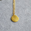 Niche Retro Golden Constellation Embossed Pattern Necklaces MegaBDM