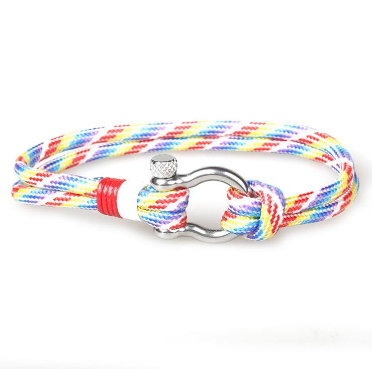 Steel Buckle Bow Type Boat Anchor Fashion Bracelets - 10 MegaBDM