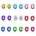 Version Stylish Simple Versatile Temperament Single Diamond Color Ear Line MegaBDM