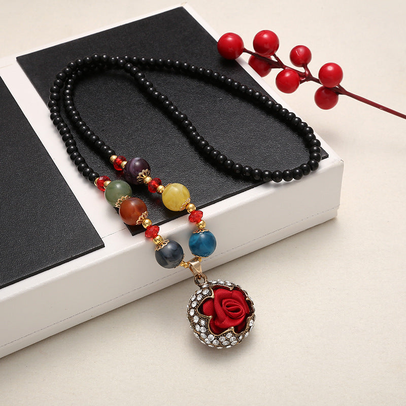 Casual Bohemian Ethnic Style Vintage Clothing Necklace - 8 MegaBDM