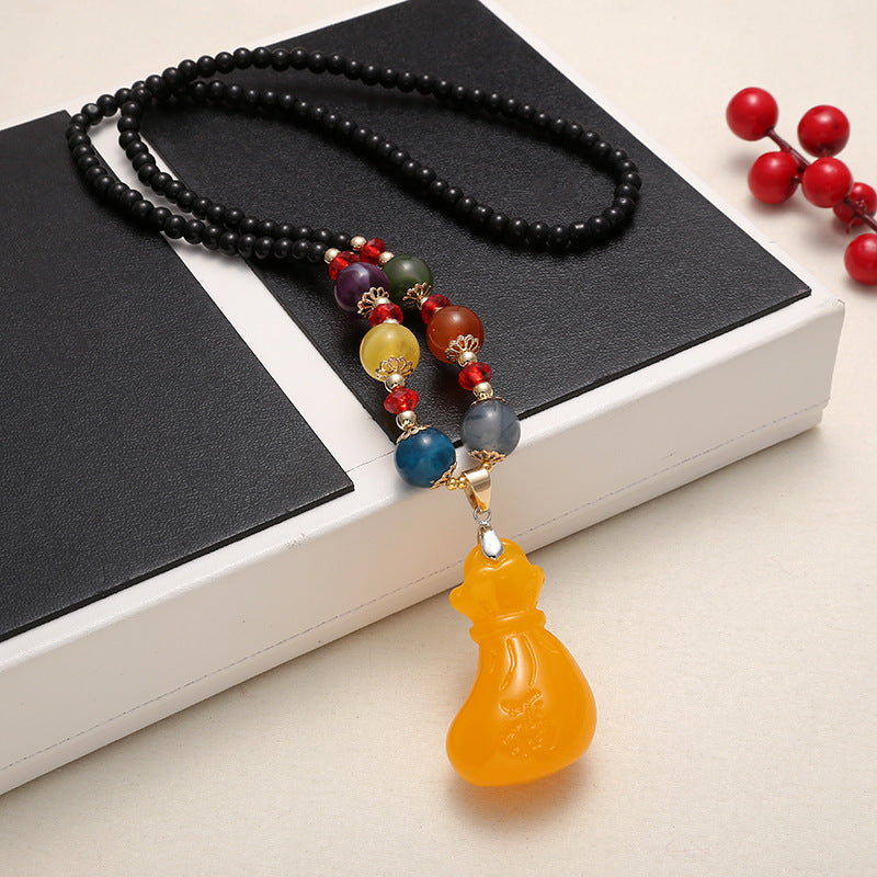Casual Bohemian Ethnic Style Vintage Clothing Necklace - 27 MegaBDM