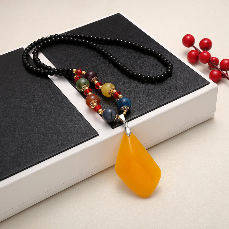 Casual Bohemian Ethnic Style Vintage Clothing Necklace - 23 MegaBDM
