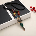 Casual Bohemian Ethnic Style Vintage Clothing Necklace - 42 MegaBDM