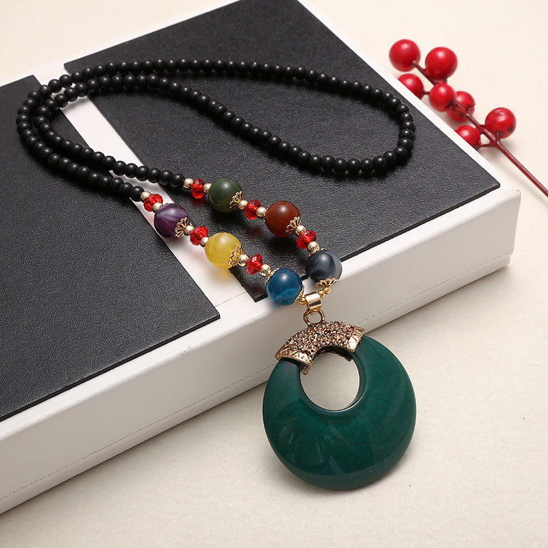 Casual Bohemian Ethnic Style Vintage Clothing Necklace - 33 MegaBDM