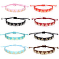Bohemian Bead Woven Handmade Wax Rope Bracelets MegaBDM