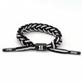 Women's Strap Basketball Shoelace Trendy Fashion Sports Wristband Star Male Curry Bracelets - Owen Basketable Nets Team Black and White MegaBDM