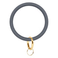 Large Round Silicone Key Case Gift Bracelets - Gray MegaBDM