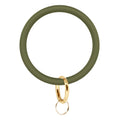 Large Round Silicone Key Case Gift Bracelets - Army Green MegaBDM