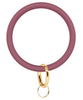 Large Round Silicone Key Case Gift Bracelets - Rose pink MegaBDM