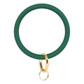 Large Round Silicone Key Case Gift Bracelets - Forest green MegaBDM