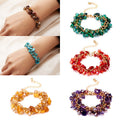 Women's & Men's Gravel Crystal Stall Fashion Commuter Bracelets MegaBDM