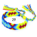 Ethnic Colorful Cotton Thread Friendship Hand Anklets - 29 MegaBDM