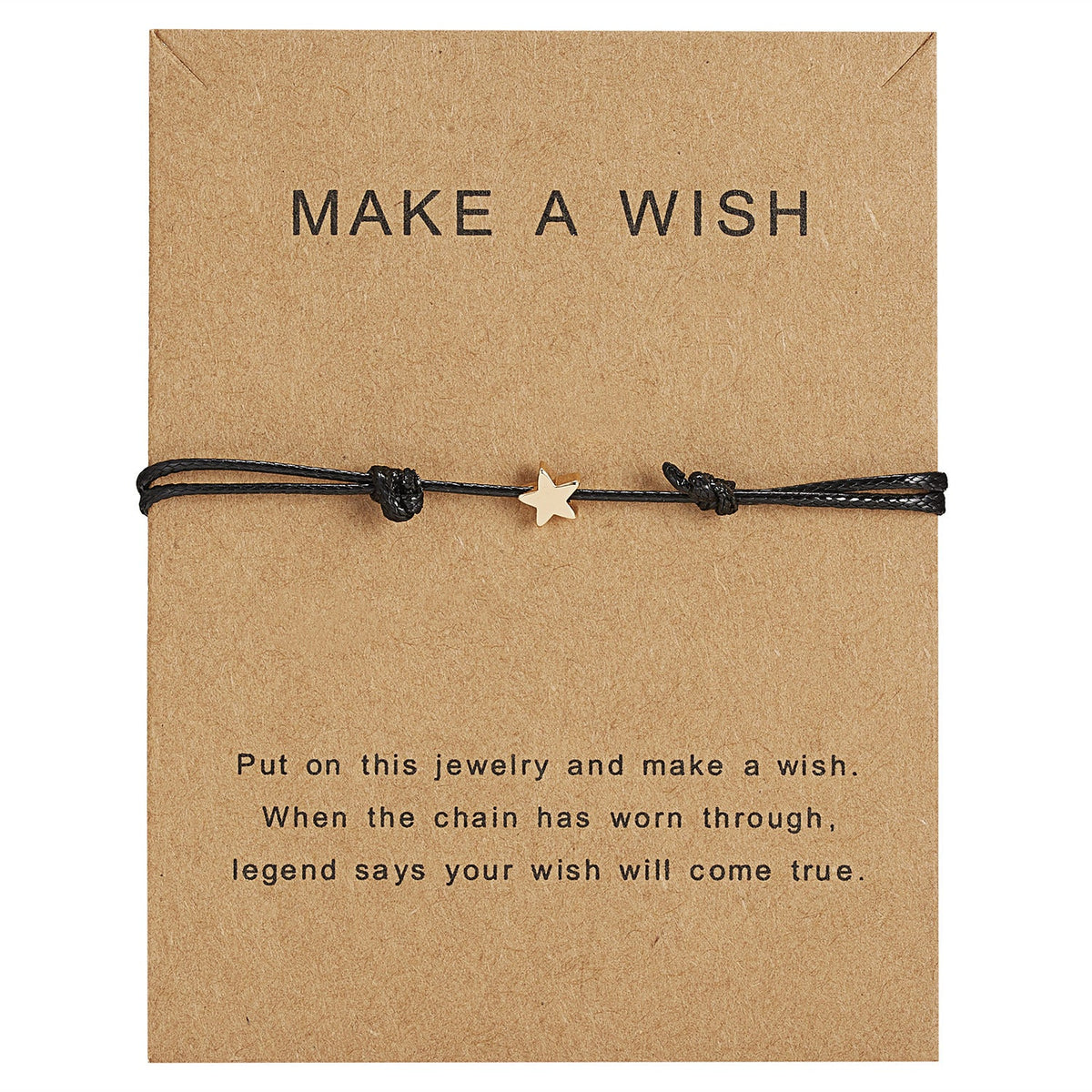 Hand Weaving Paper Card Five-pointed Star Bracelets - BR18Y0165-1 MegaBDM
