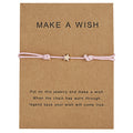 Hand Weaving Paper Card Five-pointed Star Bracelets - BR18Y0165-3 MegaBDM