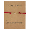 Hand Weaving Paper Card Five-pointed Star Bracelets - BR18Y0165-2 MegaBDM