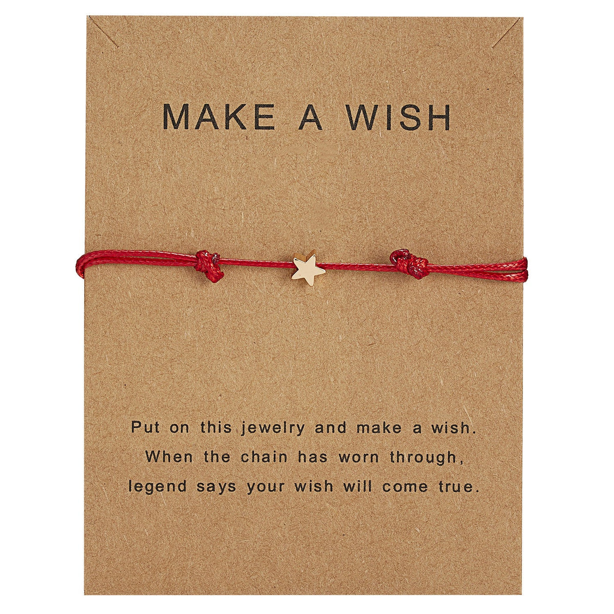 Hand Weaving Paper Card Five-pointed Star Bracelets - BR18Y0165-2 MegaBDM