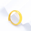 Women's & Men's Thickened Glossy Couple Fashion Simple Imitation Ring - Thick Women's Glossy Ring / Adjustable Opening MegaBDM
