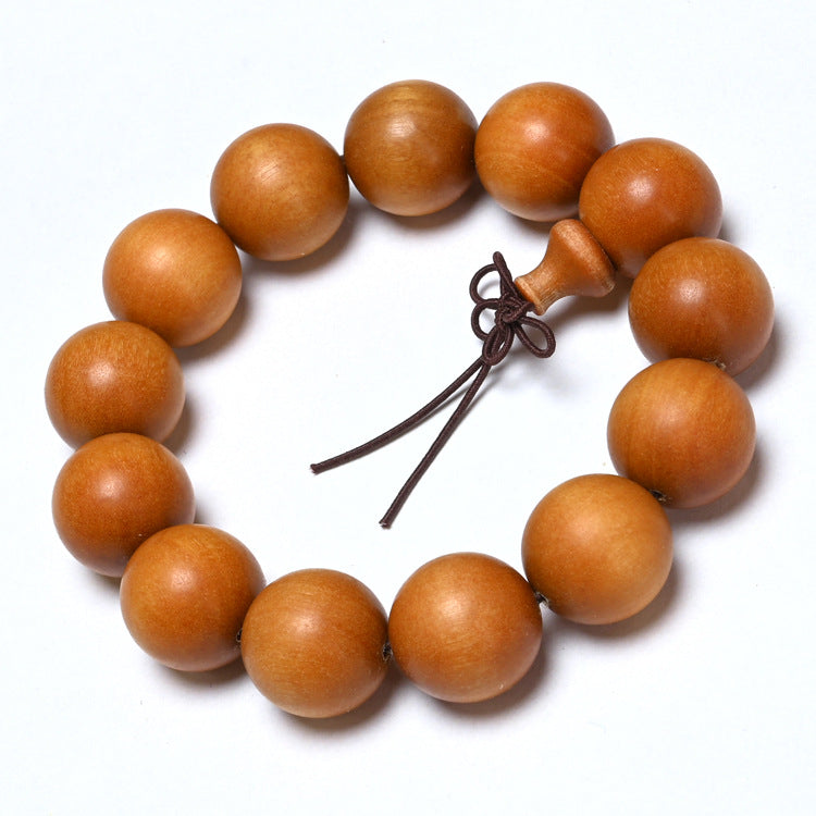 Women's & Men's Sandalwood Beads Rosary Couple Models Like Bracelets - Barbie Sandalwood 18mm * 13 PCs MegaBDM