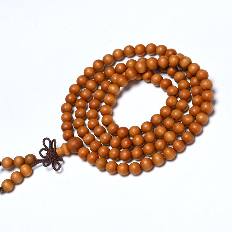 Women's & Men's Sandalwood Beads Rosary Couple Models Like Bracelets - Barbie Sandalwood 6mm * 108 PCs MegaBDM