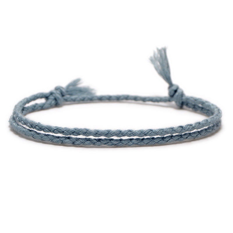 Women's String Hand Woven Rope Monochrome Optional Simple Bracelet - ATT-001 MegaBDM