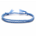 Women's String Hand Woven Rope Monochrome Optional Simple Bracelet - ATT-005 MegaBDM