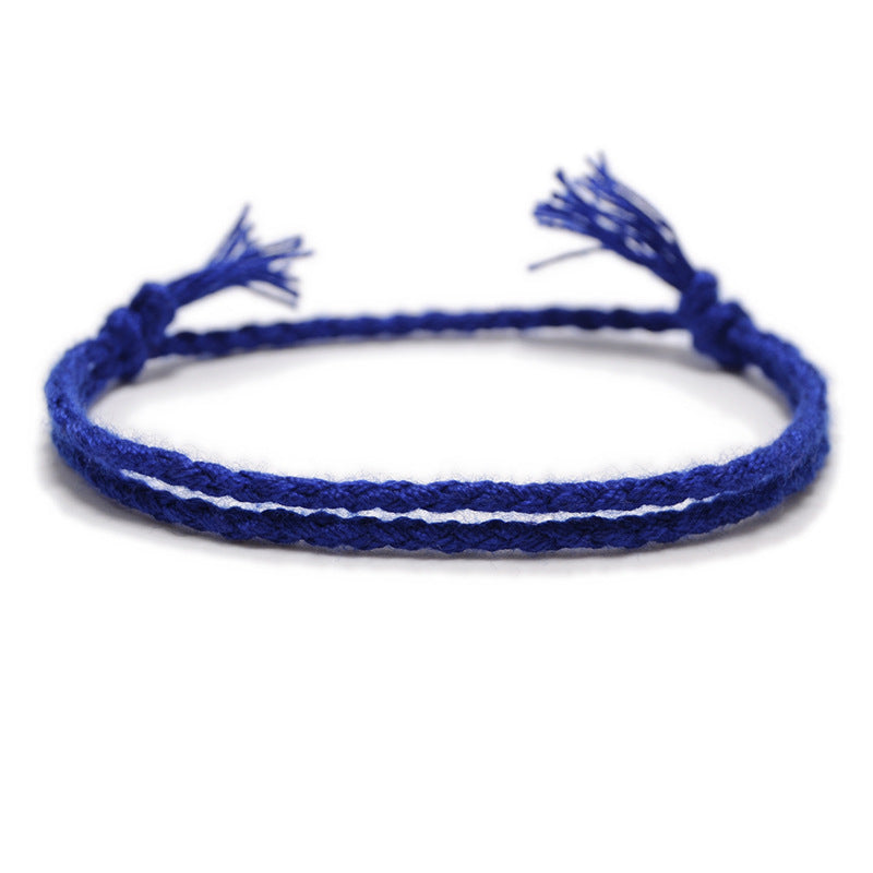 Women's String Hand Woven Rope Monochrome Optional Simple Bracelet - ATT-007 MegaBDM