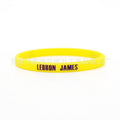 Basketball Star Kobe Curry James Owen Durant Wrist Bracelet - James No. 23 Yellow MegaBDM