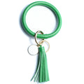 Christmas Pure Leather Key Creative Chain Bracelet - Grass Green MegaBDM