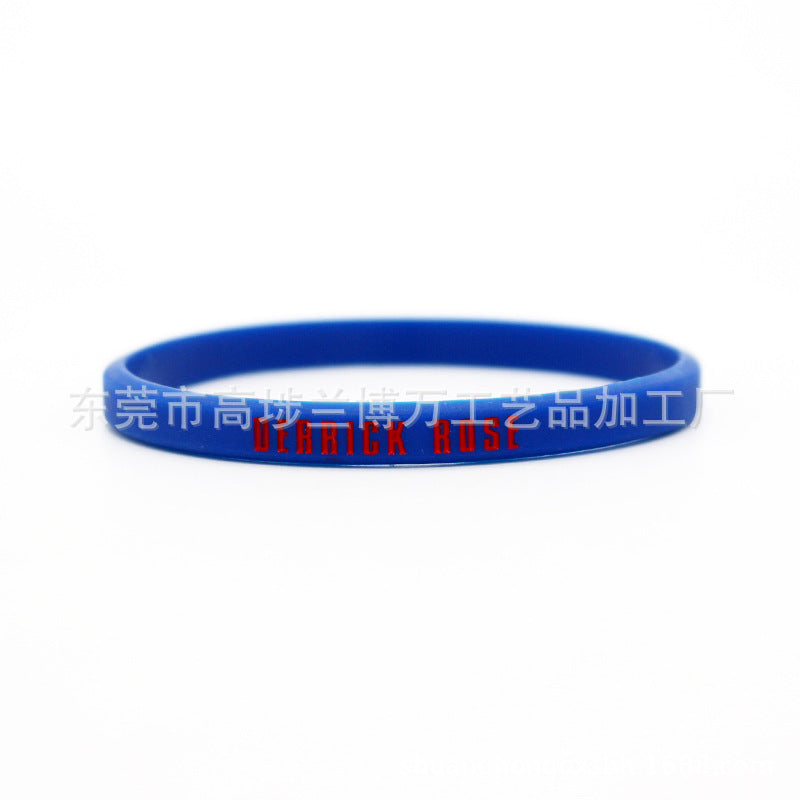 Basketball Star Kobe Curry James Owen Durant Wrist Bracelet - Rose Blue MegaBDM