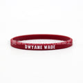 Basketball Star Kobe Curry James Owen Durant Wrist Bracelet - Wade Wine Red MegaBDM