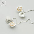 Women's Style Fashionable Elegant Freshwater Pearl Shell Personalized Eardrops Ear Line MegaBDM