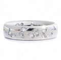 Ornament Exquisite Butterfly Inlaid Mixed Color Zircon Rings - Butterfly Ring-White Diamond / No. 8 MegaBDM