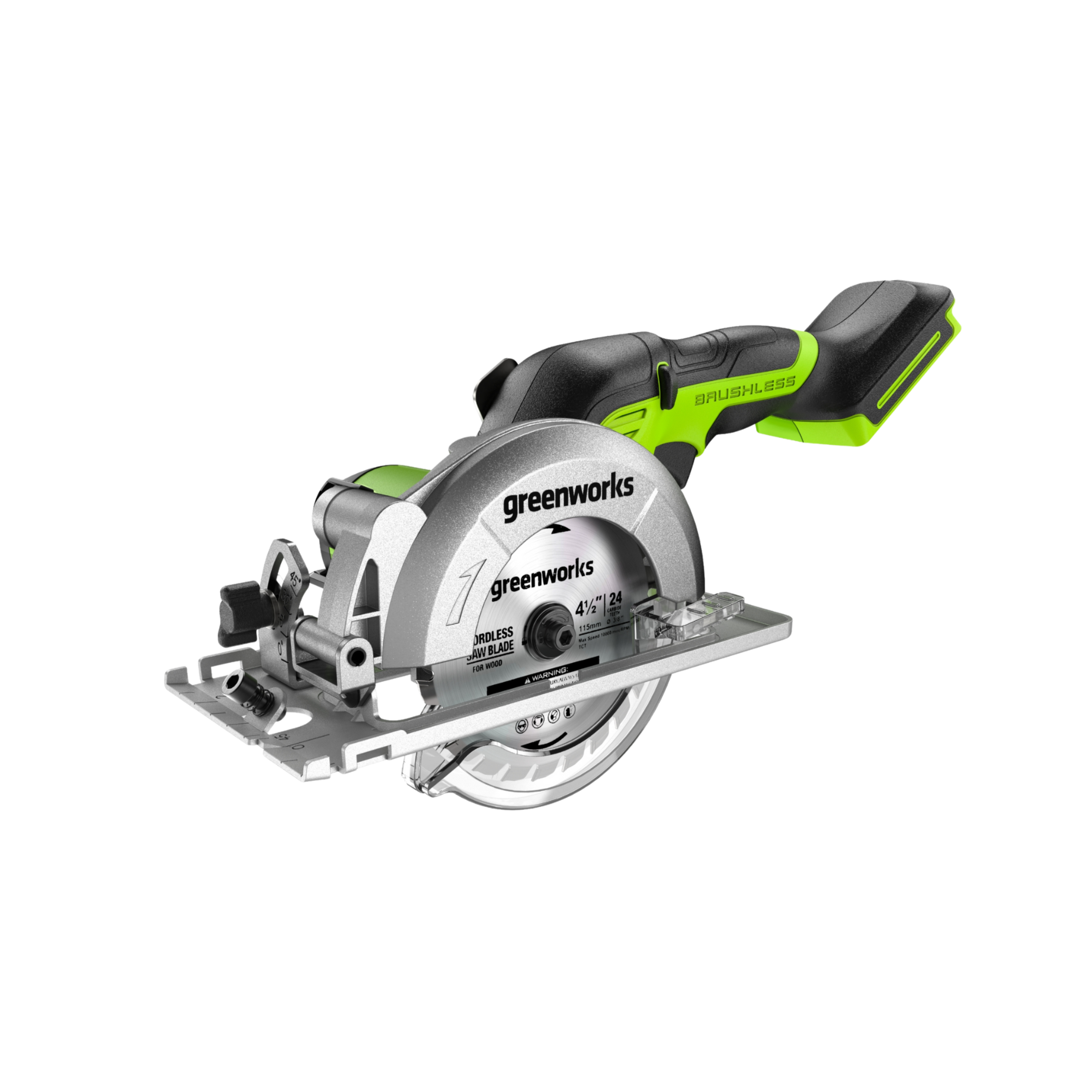 24V 4.5" Cordless Battery Mini Circular Saw (Tool Only) MegaBDM