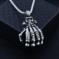 Men's Hipster Female Dog Tag Daisy Bear Personalized Hip Necklaces - 26 MegaBDM