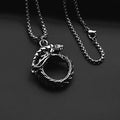 Men's Hipster Female Dog Tag Daisy Bear Personalized Hip Necklaces - 8 MegaBDM