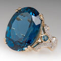 Popular Ornament Two-color Electroplated Inlaid Goose Rings MegaBDM