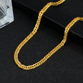 Trendy Casual Elegant Gold Gold-plated Squashed Necklace MegaBDM