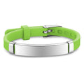 Children's Popular Titanium Steel Silicone Luminous Bracelets - Light Green MegaBDM